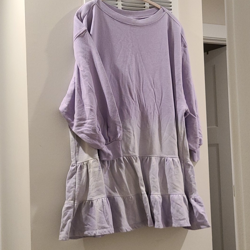Free people sweater mini dress